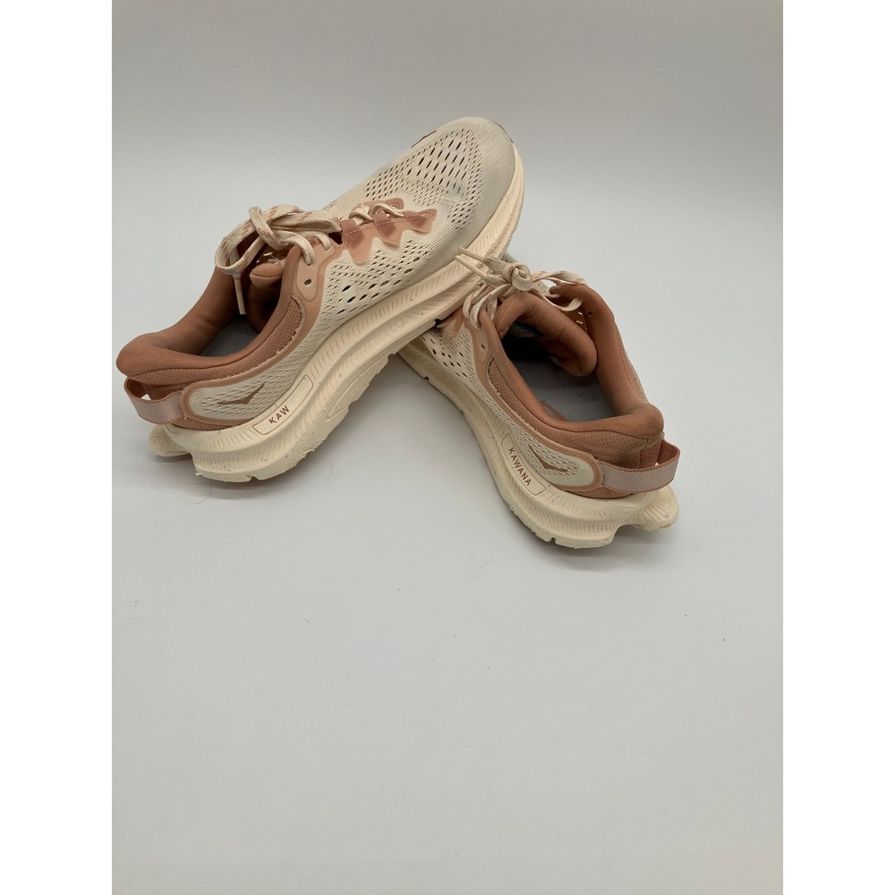 Hoka Kawana Womens Running Shoes Cream Peach Sneakers 1123164-BCPP